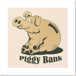 Piggy Bank Posters and Art